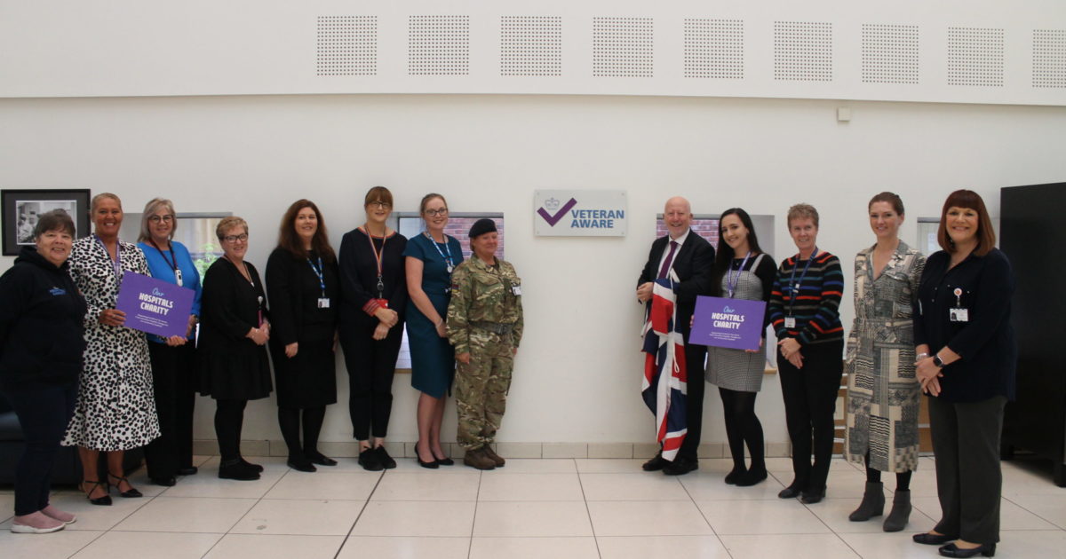 Unveiling Of The Veterans Aware Plaque At James Cook Hopsital - Andy ...