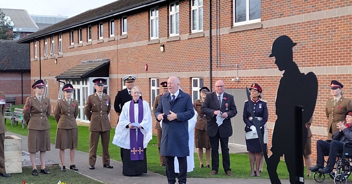 Garden of Remembrance opening at James Cook Hospital - Andy McDonald MP